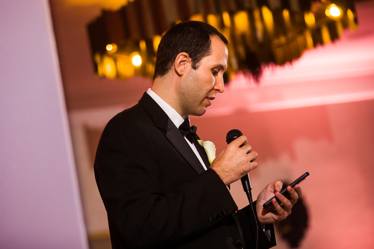 best man's speech during this classic dc wedding at the darcy hotel 