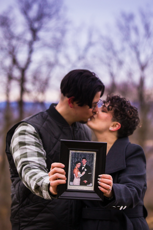 cute engagement photography ideas for couples who went to prom together