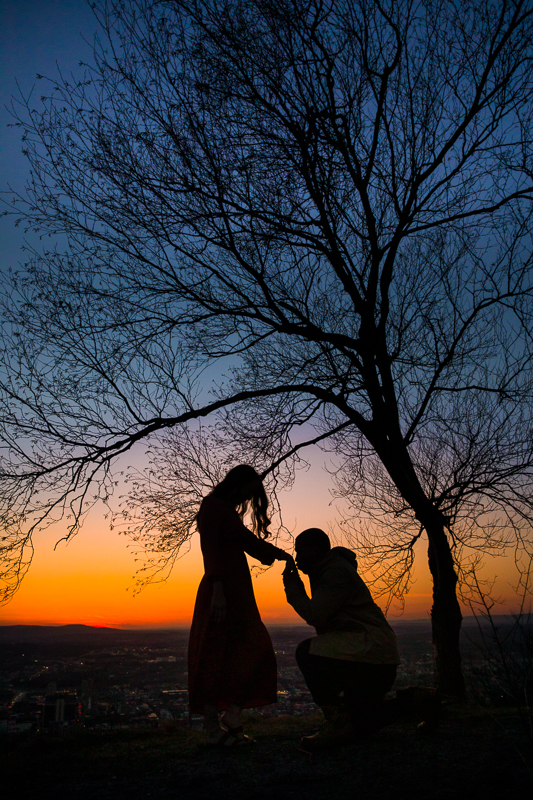 sunset proposal ideas reading pennsylvania engagement photographer 