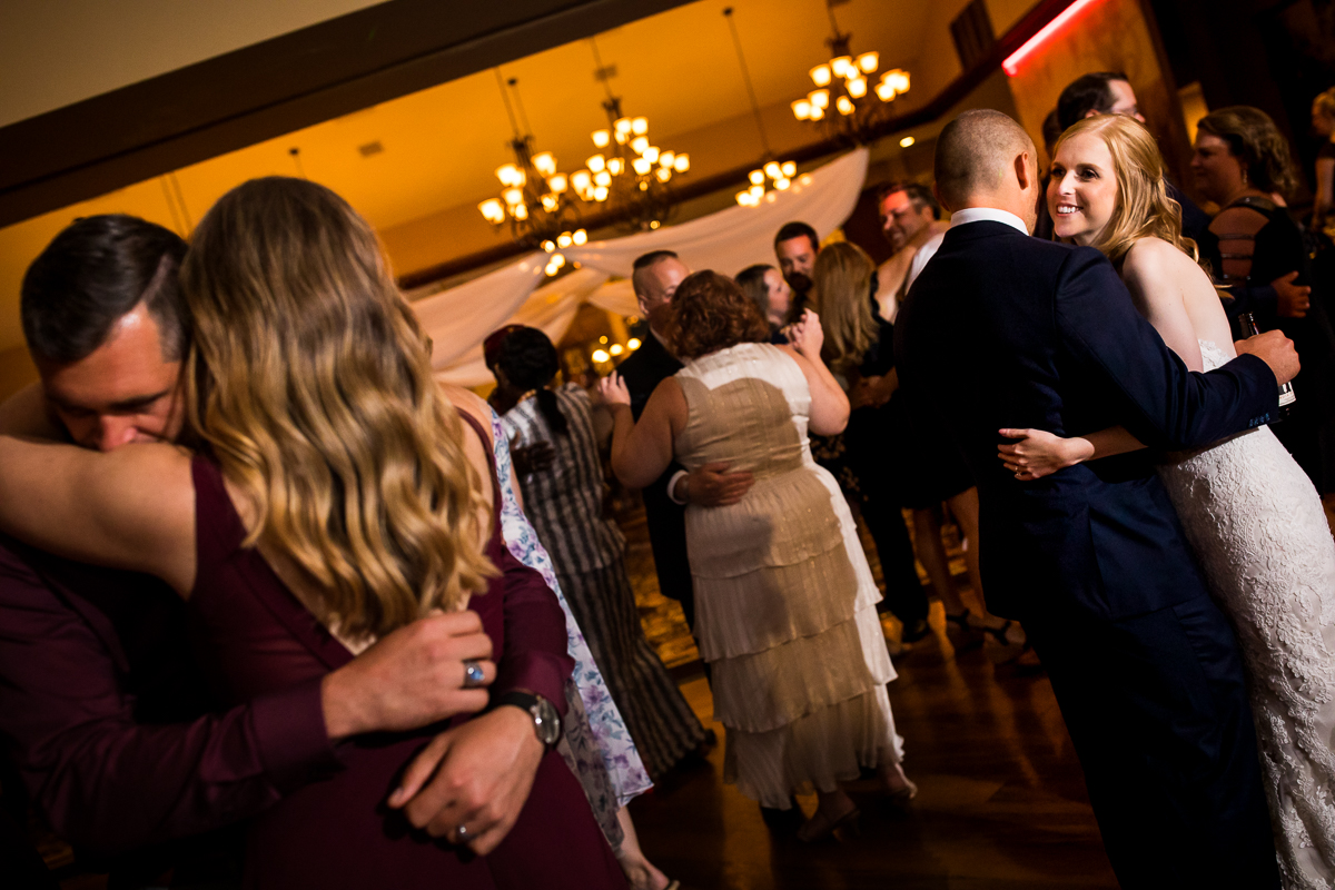 best central pa wedding photographer couples dance at Stroudsmoor Terraview wedding reception